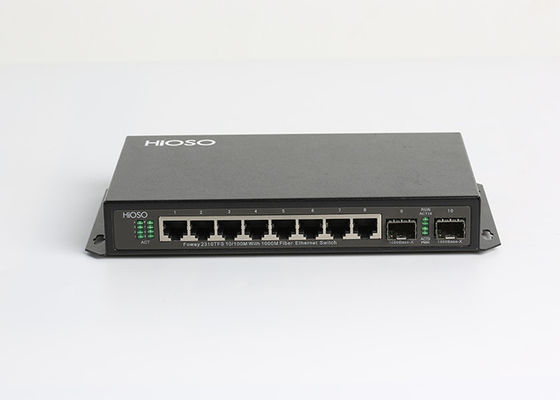 HiOSO-Wand, die Schalter 1490nm Gigabit Ethernet, Gigabit SFP-Schalter anbringt