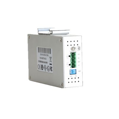 4 Häfen Rj45 1 Faser-Hafen-Gigabit-Lärm-Berg-Ethernet-Schalter, Lärm-Schiene gehandhabter Schalter