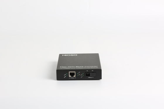 1 Port-10/100M Ethernet-Medien-Konverter-schnelle auswählbare Modi Faser-1310nm