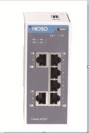 4 10/100M POE 2 10/100M TP Din Häfen des Schienen-Ethernet-Schalter-6