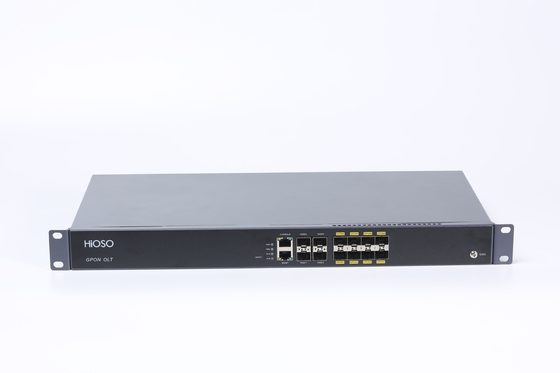 HA7308G-J 8PON GPON OLT-Unterstützung für WEB SNMP CLI 4 GE/10GE SFP/SFP+(10GE) optische Uplink-Ports