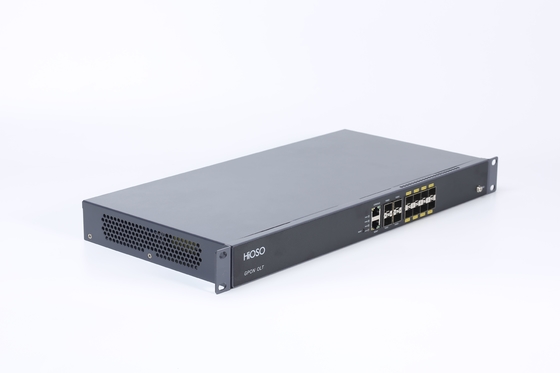 HA7308G-J 8PON GPON OLT-Unterstützung für WEB SNMP CLI 4 GE/10GE SFP/SFP+(10GE) optische Uplink-Ports