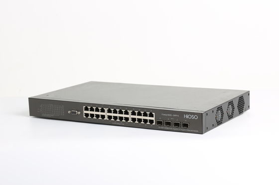 128G Schalter der Rückwand-16K MAC Learning POE, gehandhabter Portschalter 28