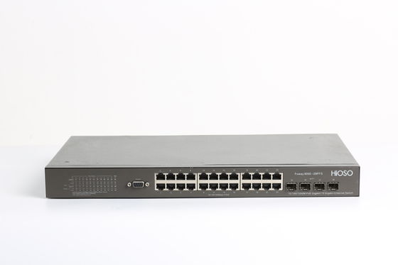128G Schalter der Rückwand-16K MAC Learning POE, gehandhabter Portschalter 28