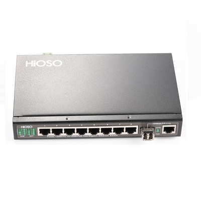 Häfen des Poe-Ethernet-Wählnetz-8 mit 1 Gigabit kombiniertes Port-DC48V
